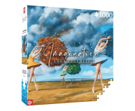 CENEGA Rafał Olbiński The Shape of Color Green Puzzle 1000 - 1133206 - zdjęcie 1